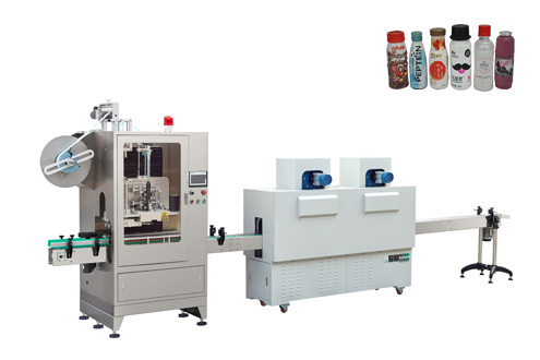 Yogurt dairy bottle sleeve labeling machine